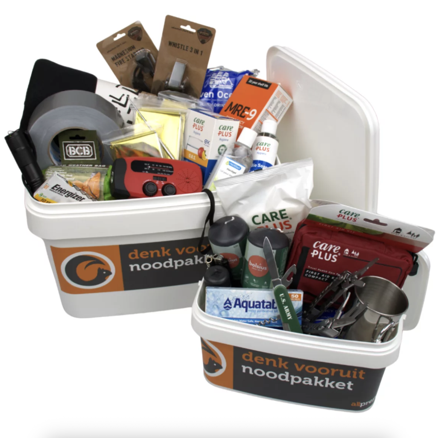 Kant-en-klare noodpakketten
