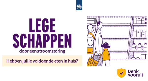 Denk Vooruit-campagne over voorbereiding op noodsituaties