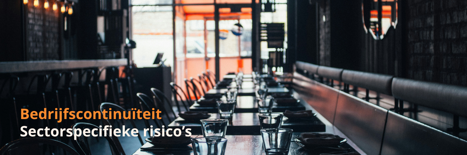 Bedrijfscontinuïteit sector risico